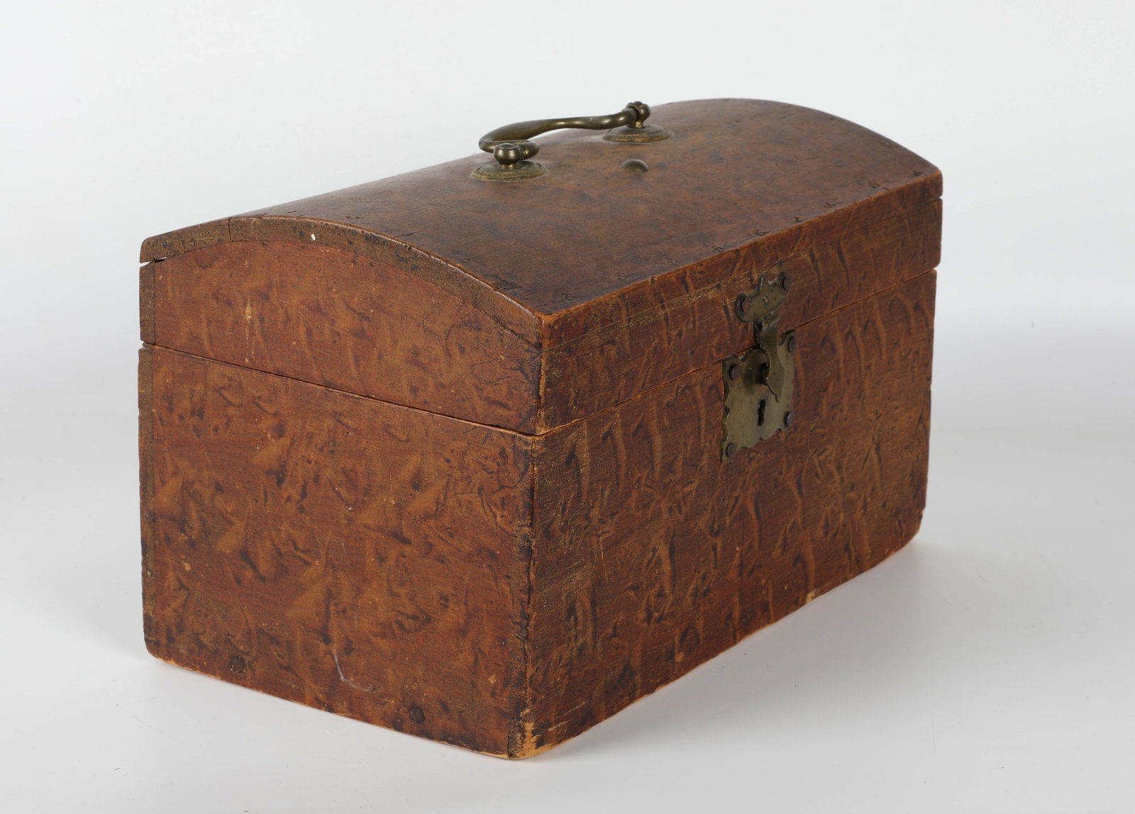 GRAIN PAINTED DOCUMENT BOX - 6