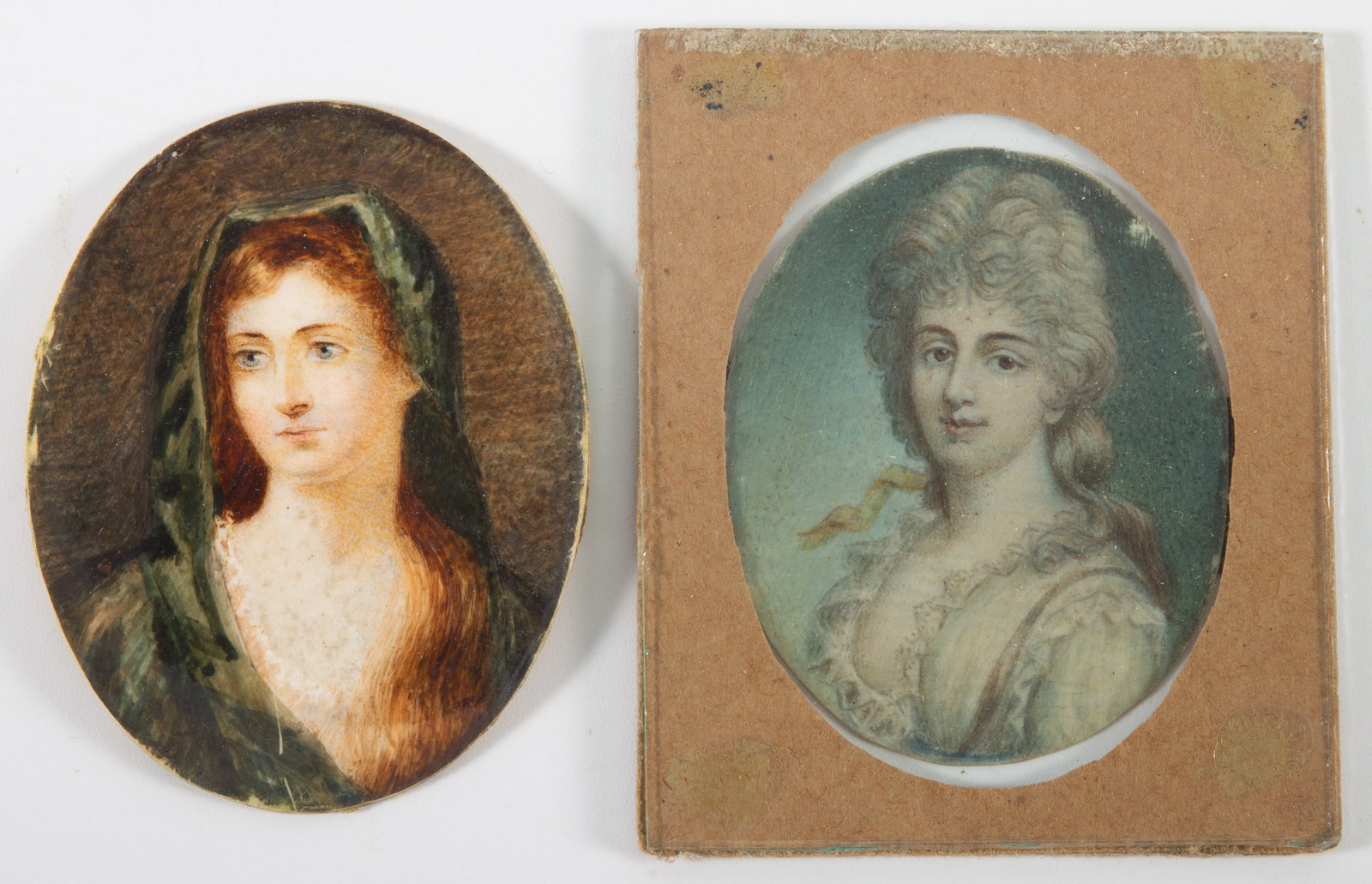 (5) PORTRAIT MINIATURES - 4