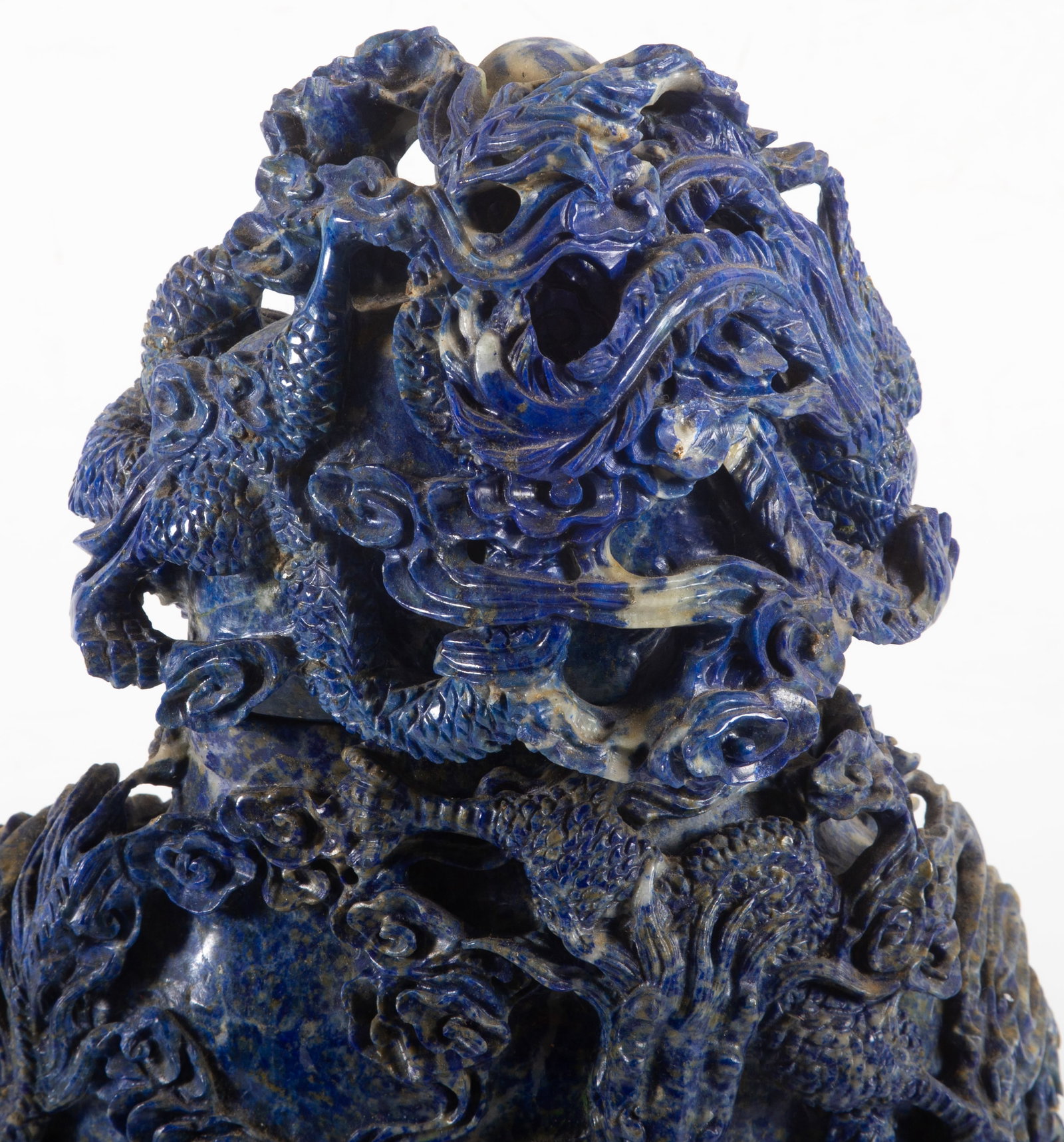 ASIAN INSPIRED LAPIS JAR - 2
