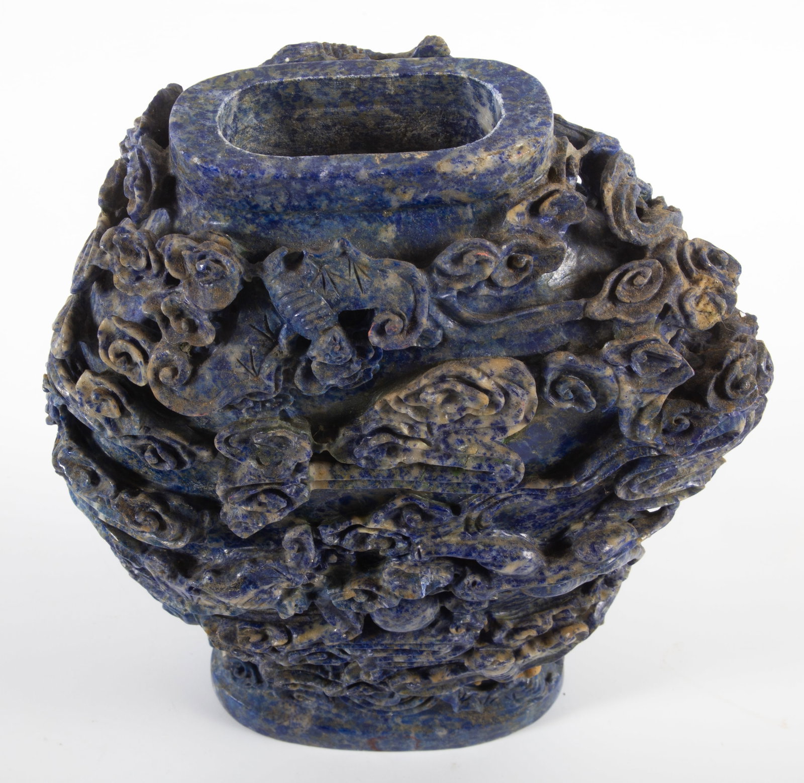 ASIAN INSPIRED LAPIS JAR - 5