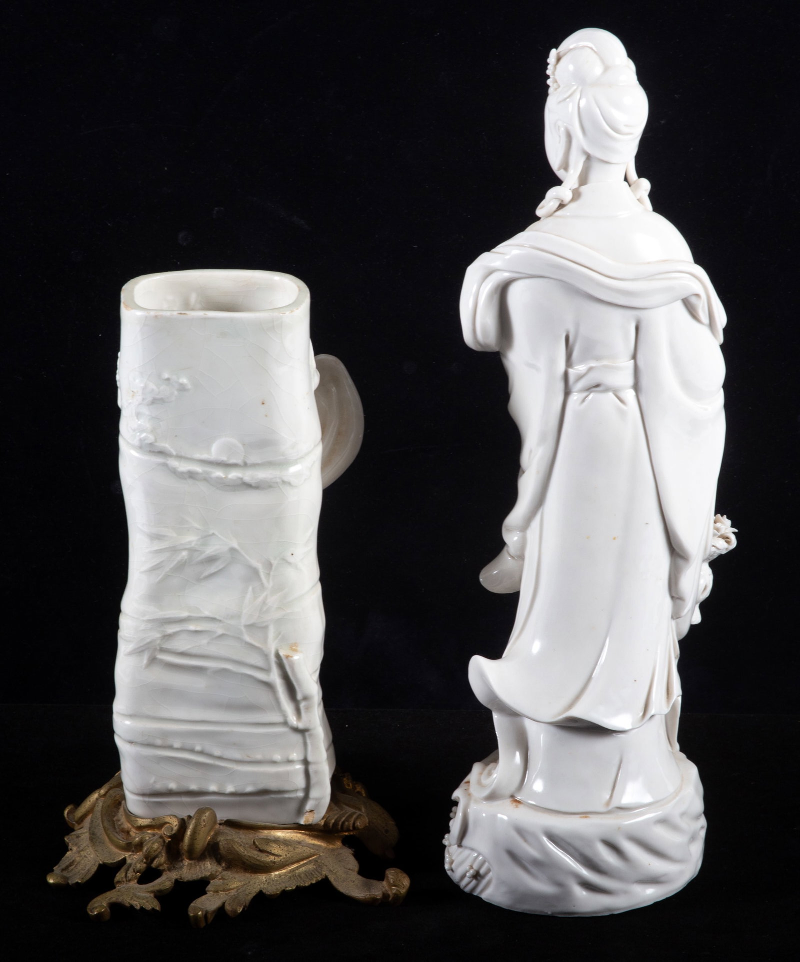 (2) BLANC DE CHINE FIGURES - 4