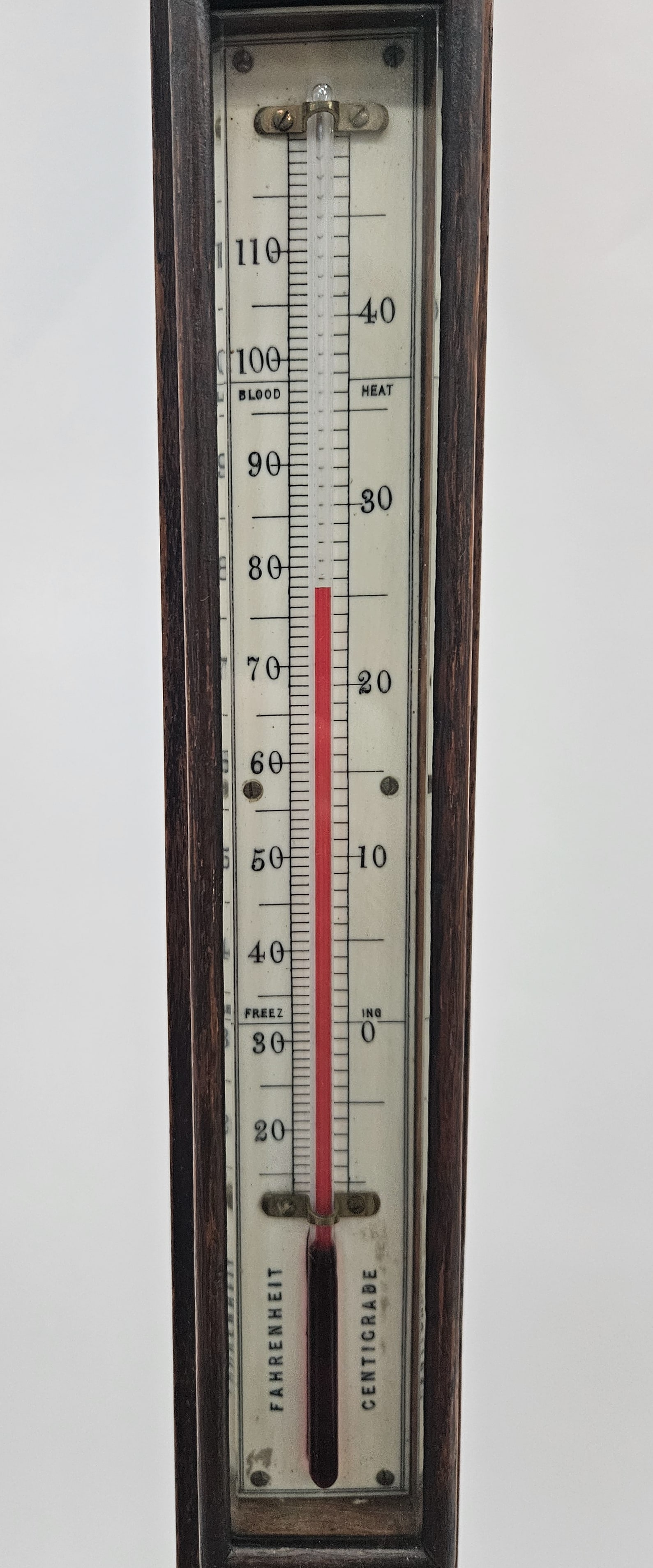 ANTIQUE STICK BAROMETER - 4
