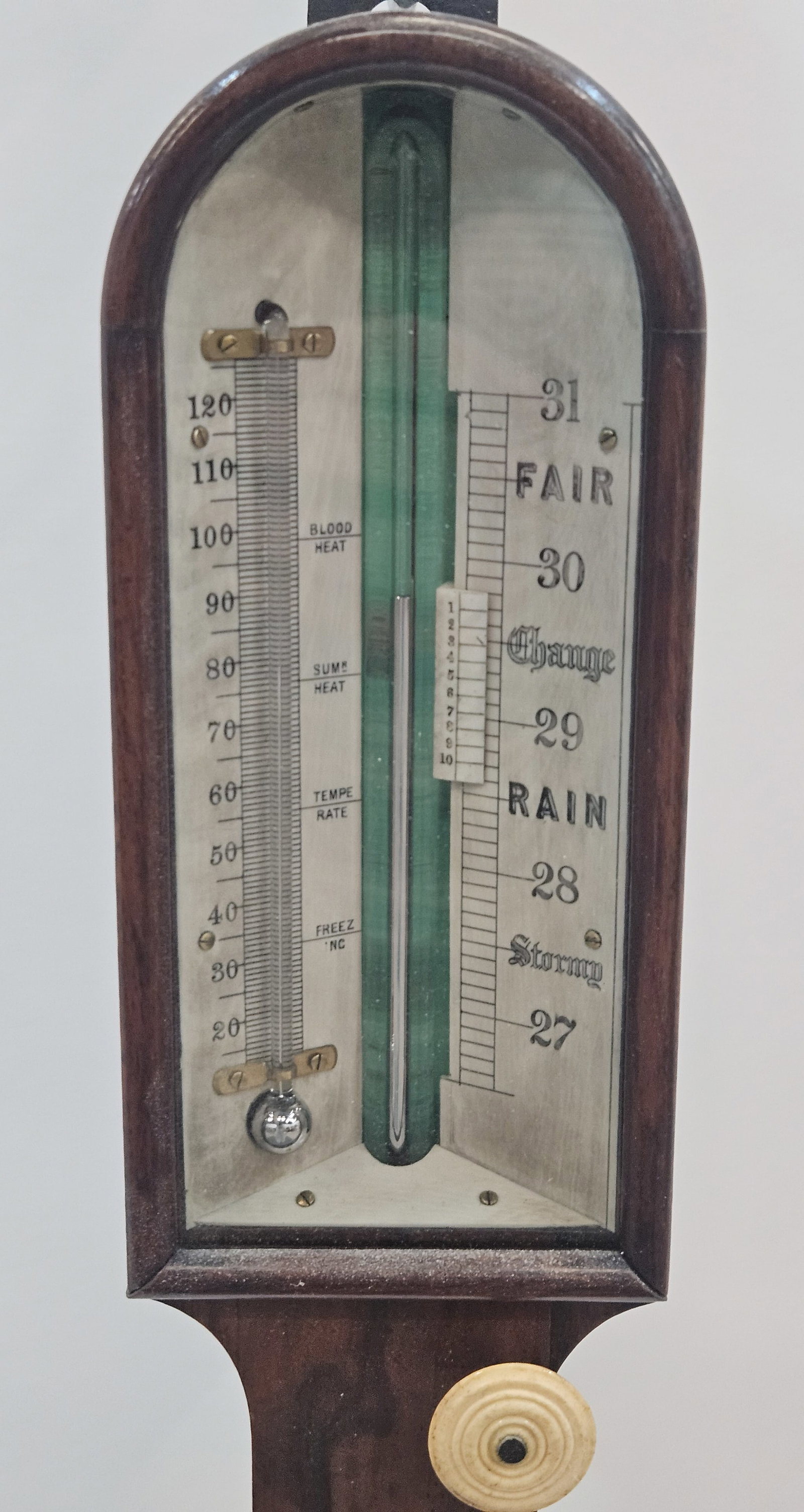 ANTIQUE STICK BAROMETER - 2