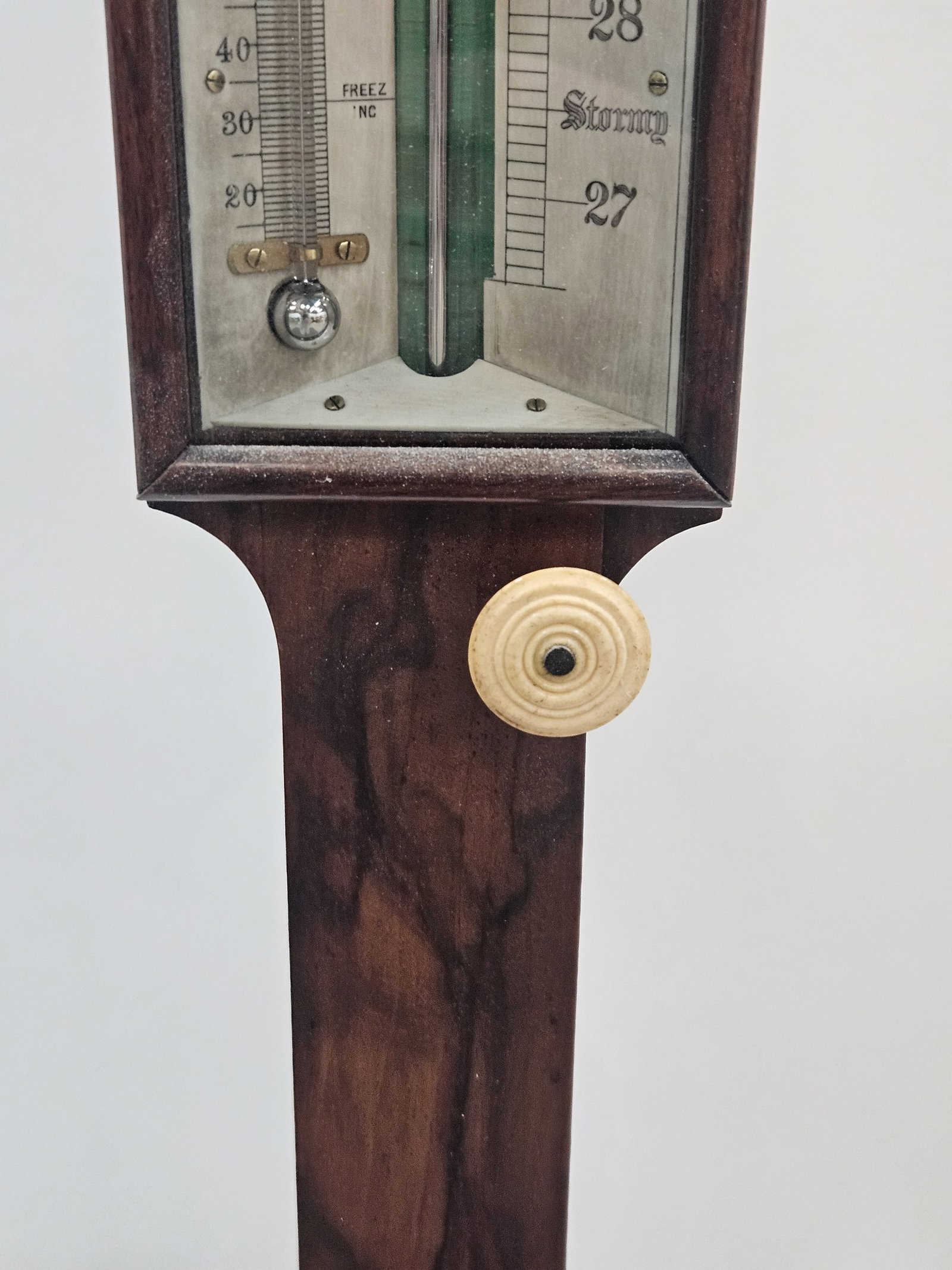 ANTIQUE STICK BAROMETER - 3