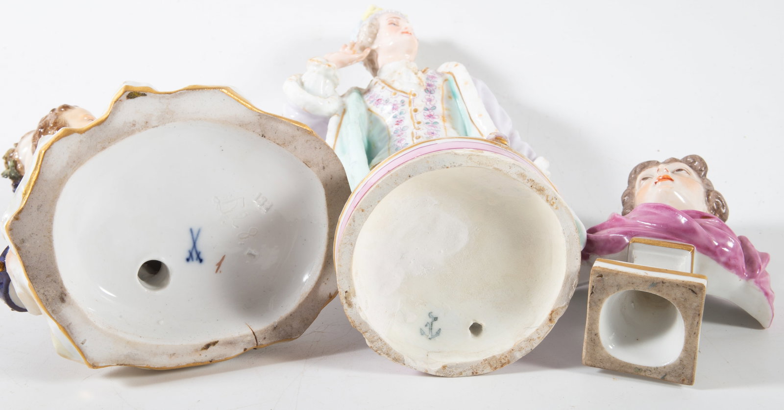 (3) MEISSEN ETC. FIGURES - 5