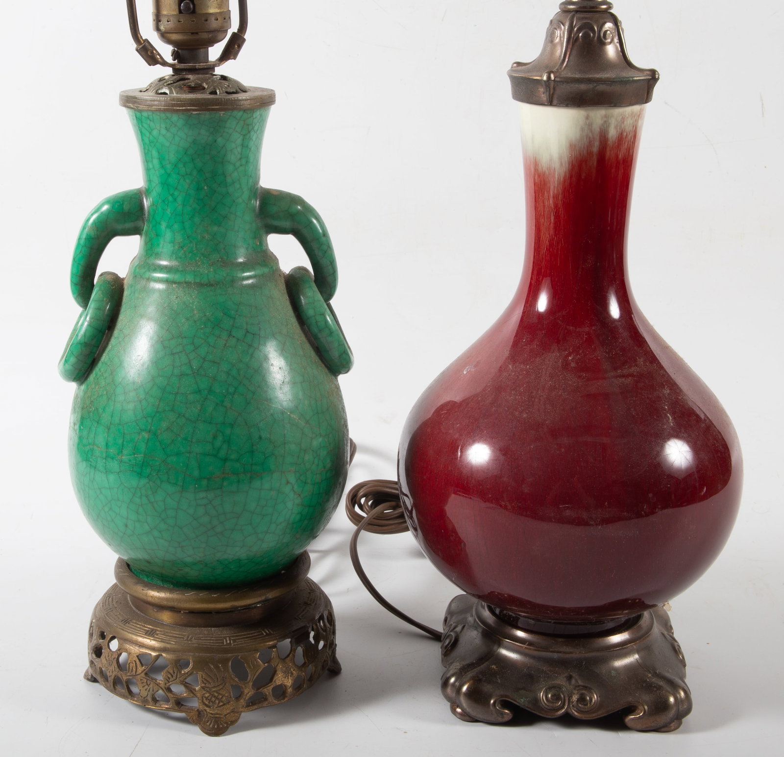 (2) ASIAN INFLUENCE TABLE LAMPS - 2