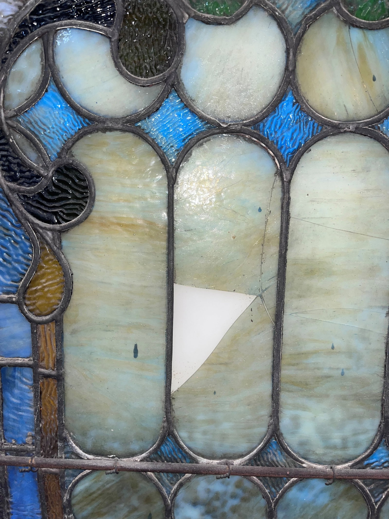 STAINED GLASS DOOR - 3