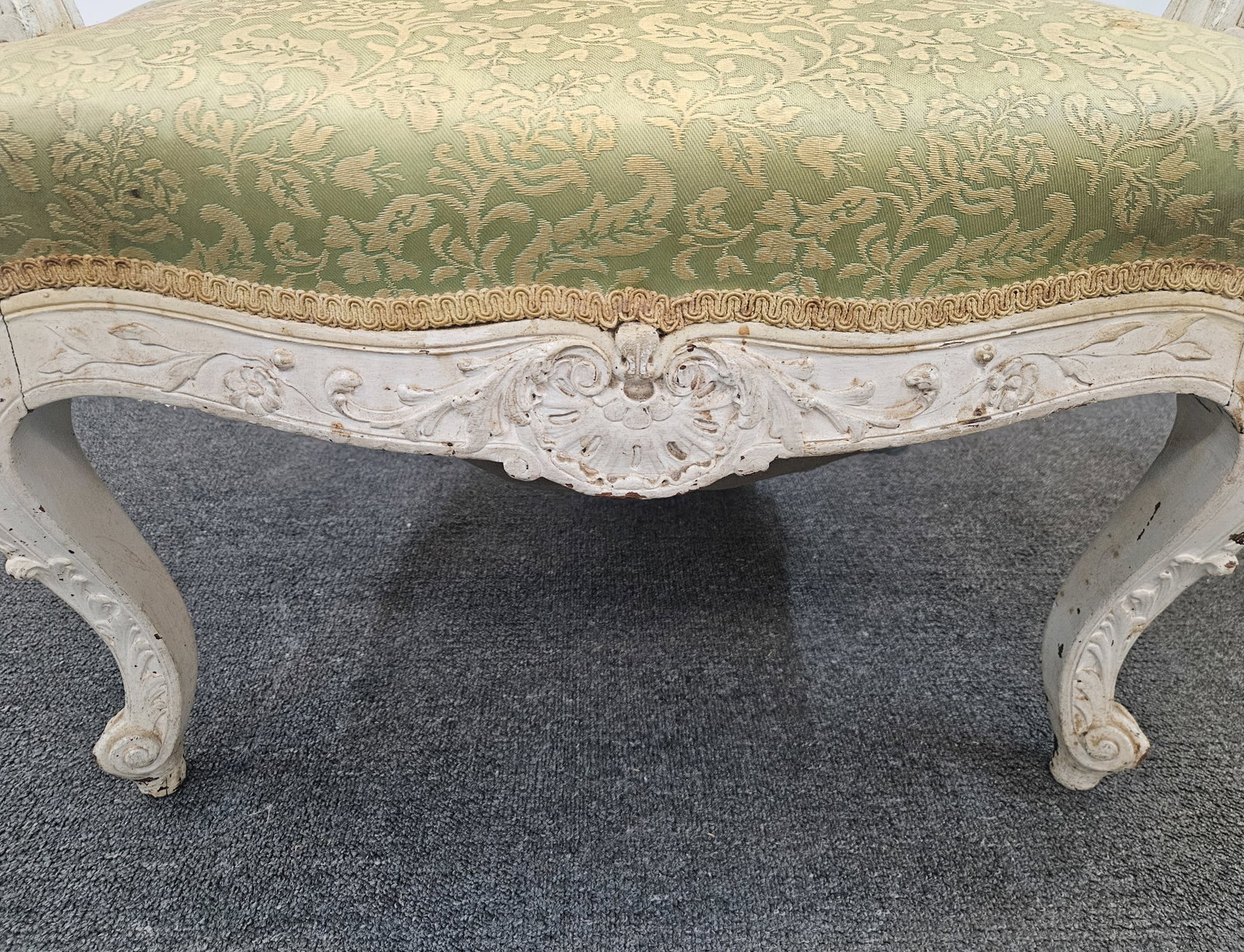 (5) PAINTED PROVINCIAL CHAIRS - 4