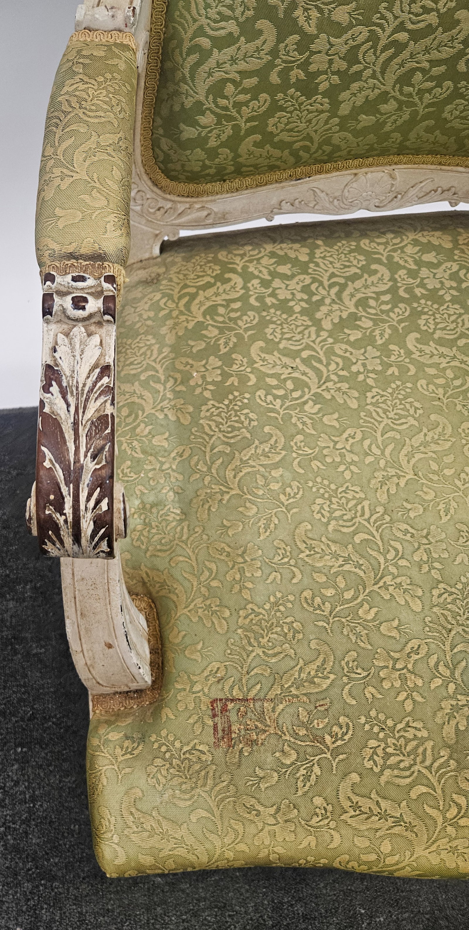 (5) PAINTED PROVINCIAL CHAIRS - 5