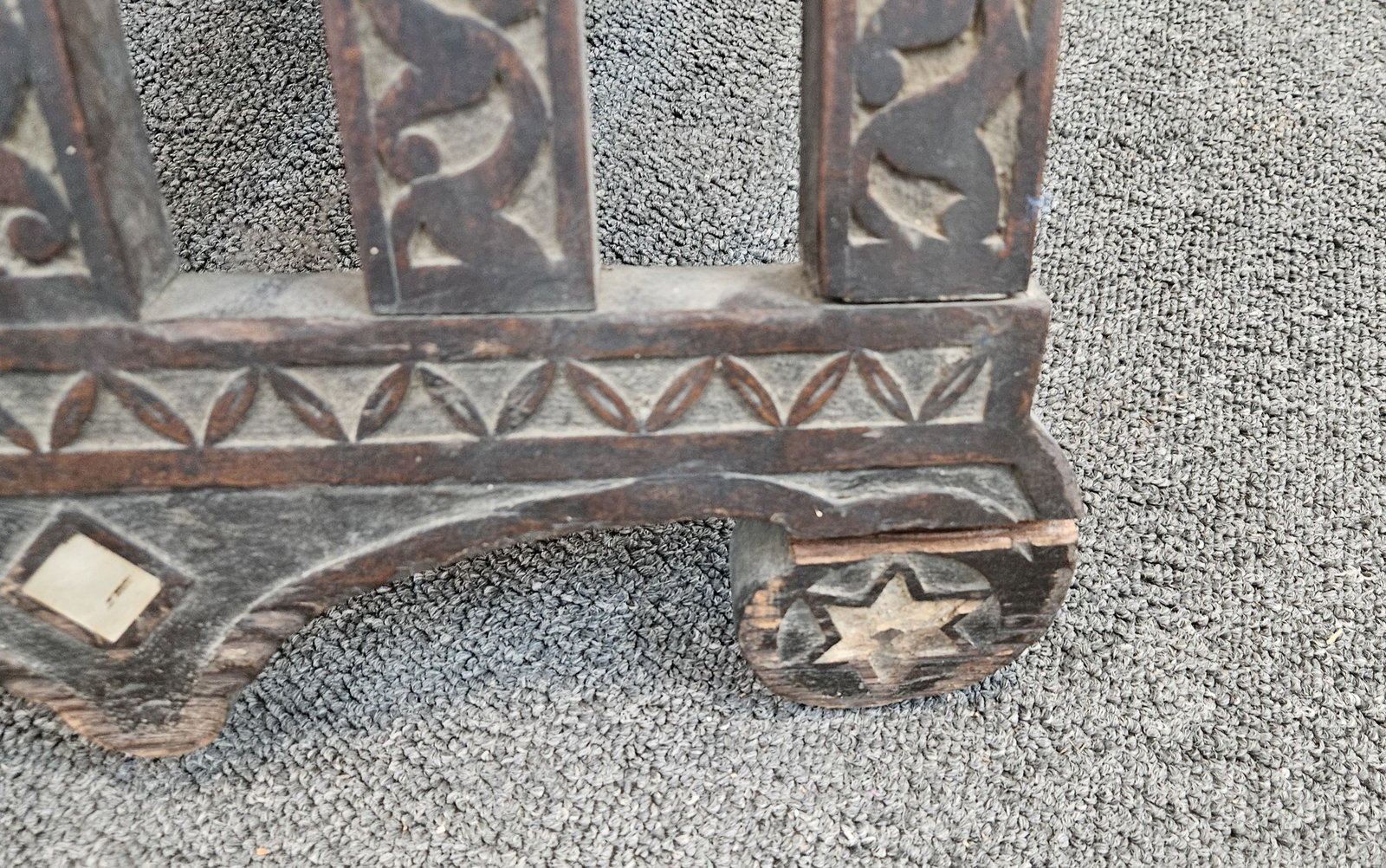 (2) MIDDLE EASTERN CHAIRS - 12
