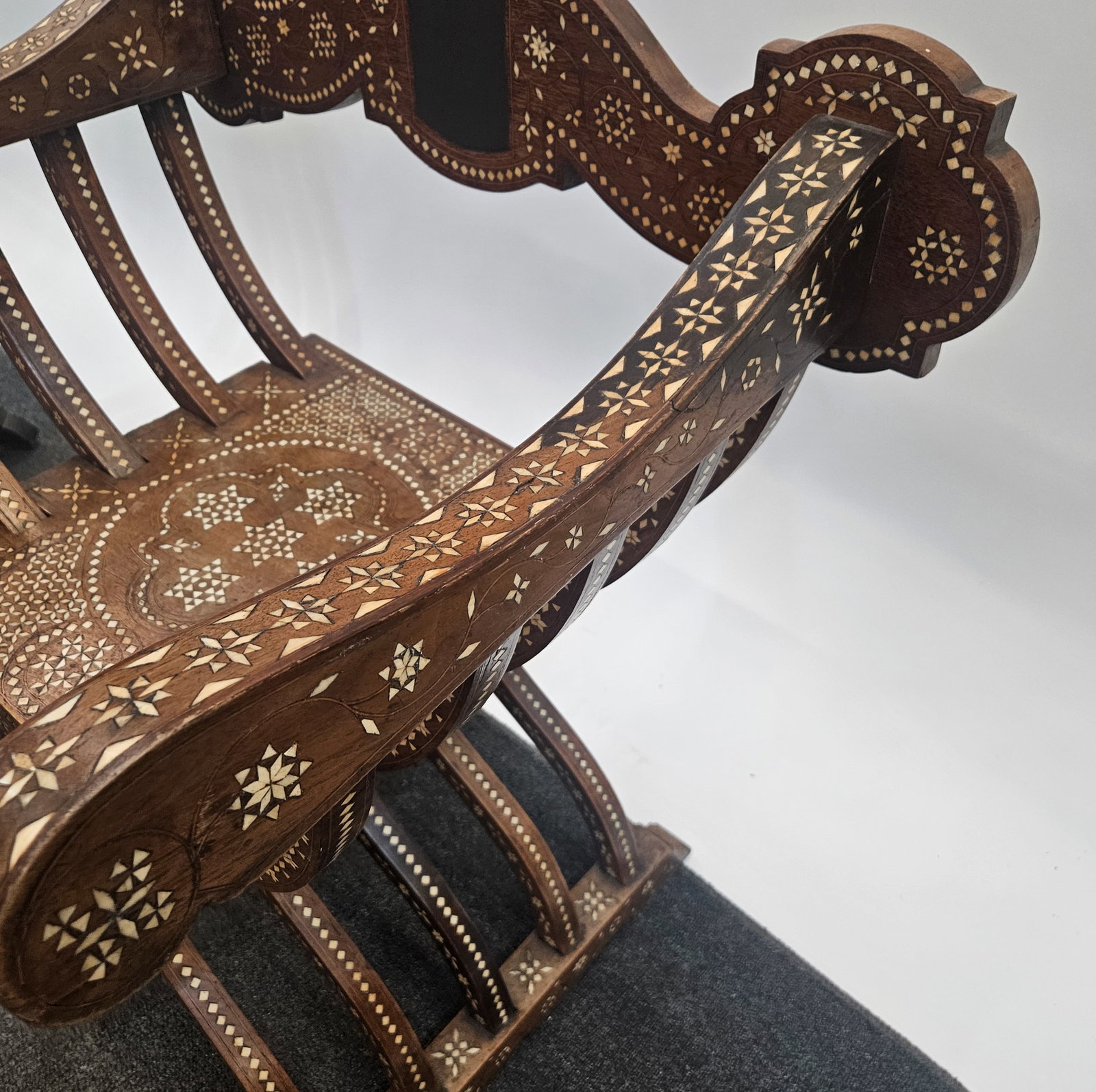 (2) MIDDLE EASTERN CHAIRS - 4