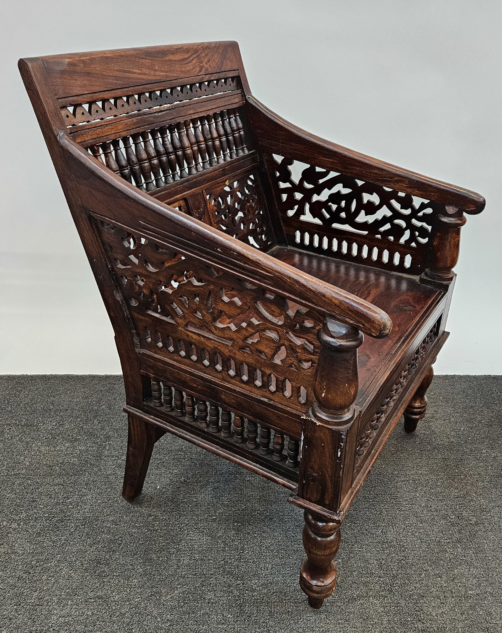 (2) MAHARAJA ARMCHAIRS - 5
