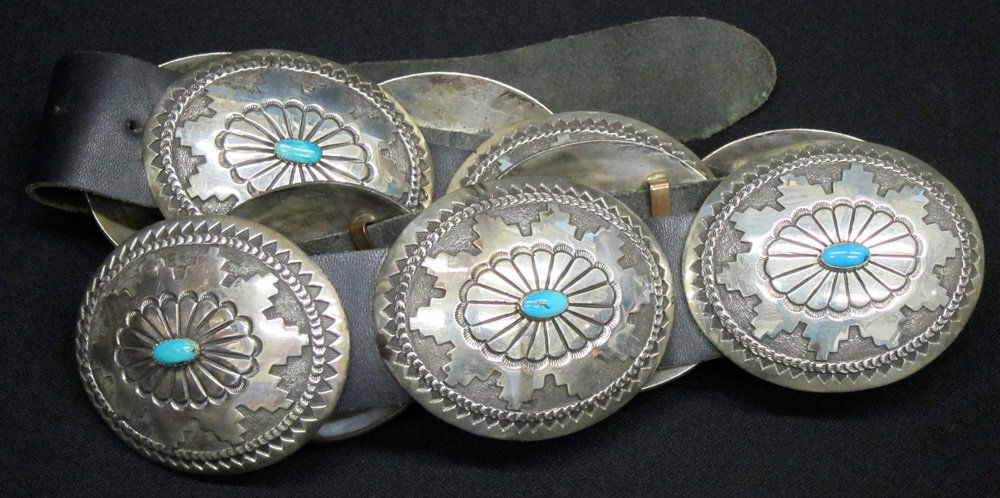 NAVAJO CONCHO BELT (1 of 3)