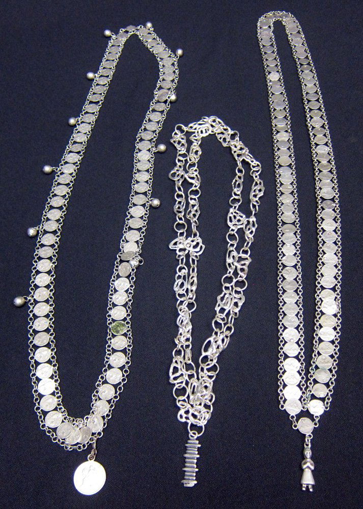 SOUTHWEST STERLING NECKLACES (3) (1 of 1)