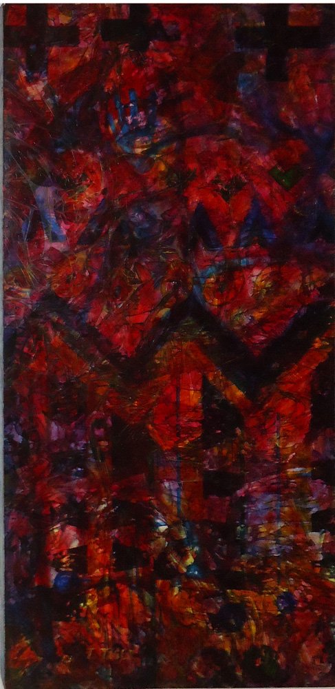 Tony Tiger Abstract Painting (1 of 1)