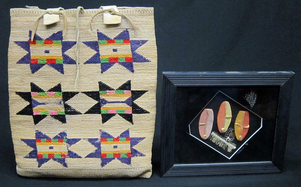 WOVEN BAG & SHADOW BOX (1 of 1)