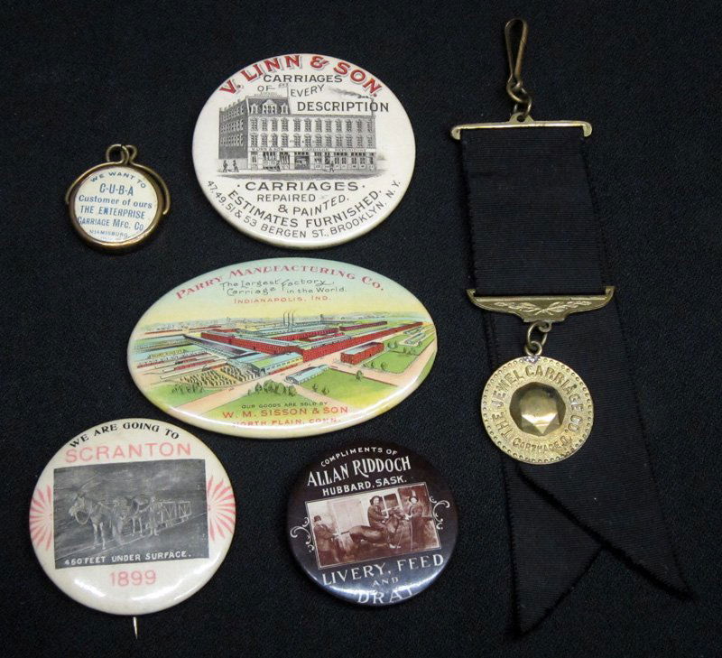 CARRIAGE COLLECTIBLES (6) (1 of 1)