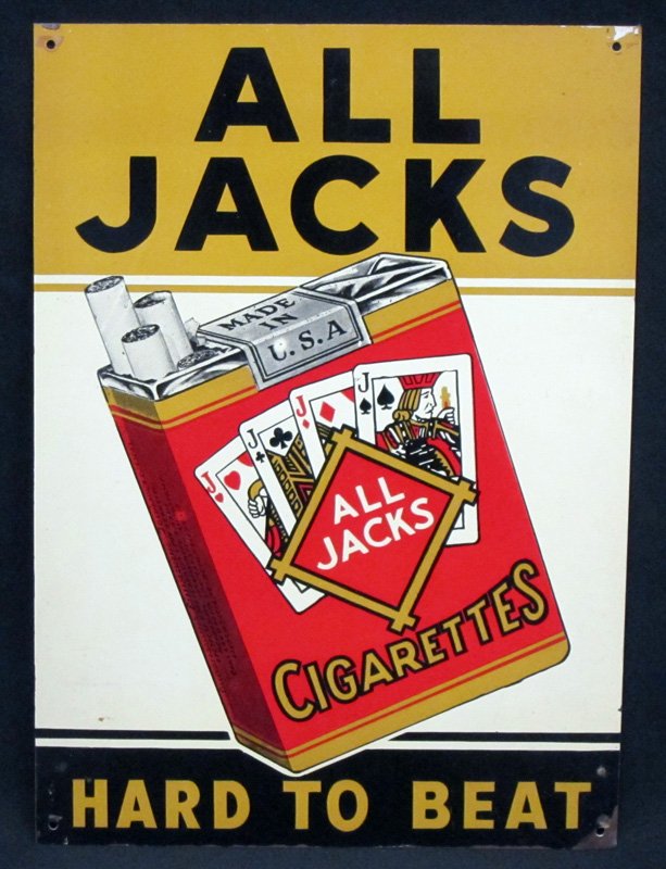 ALL JACKS CIGARETTES SIGN (1 of 1)