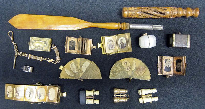 STANHOPES & MINIATURE PHOTO ALBUMS (14) (1 of 1)