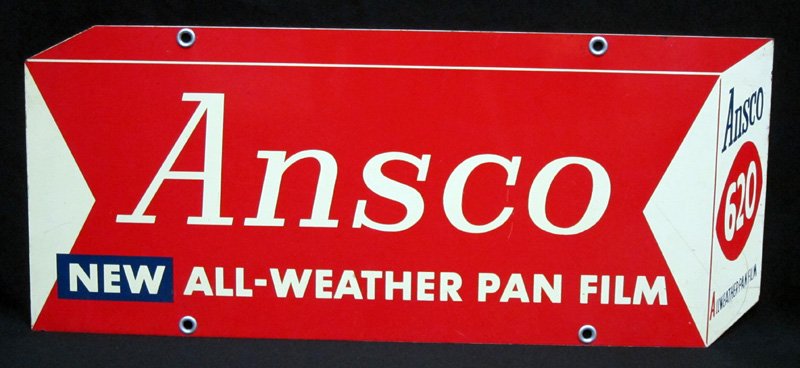 ANSCO FILM HANGING SIGN (1 of 1)