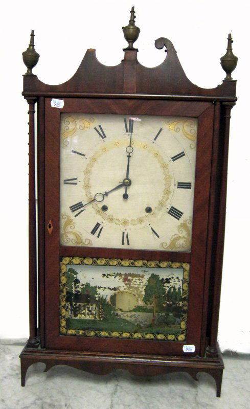 ELI TERRY PILLAR & SCROLL CLOCK (1 of 10)