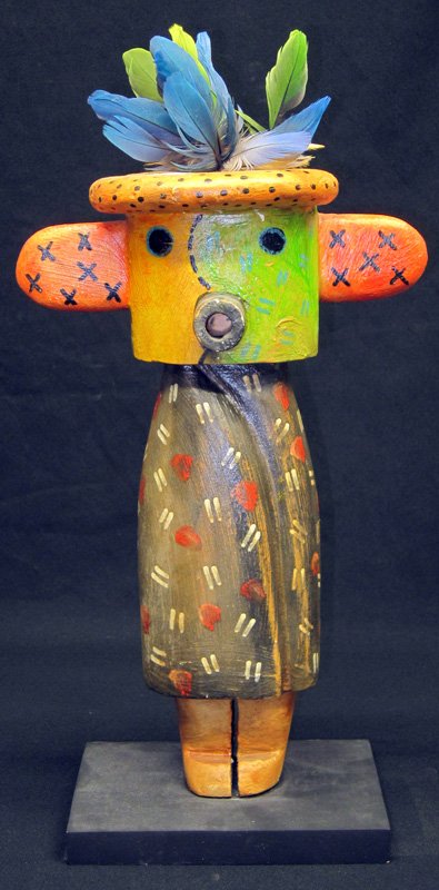 GREGORY LOMAYESVA KACHINA STYLE FIGURE (1 of 1)