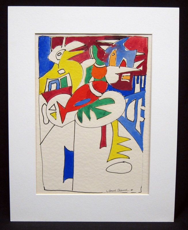 JANICE CHARACH ABSTRACT WATERCOLOR (1 of 1)