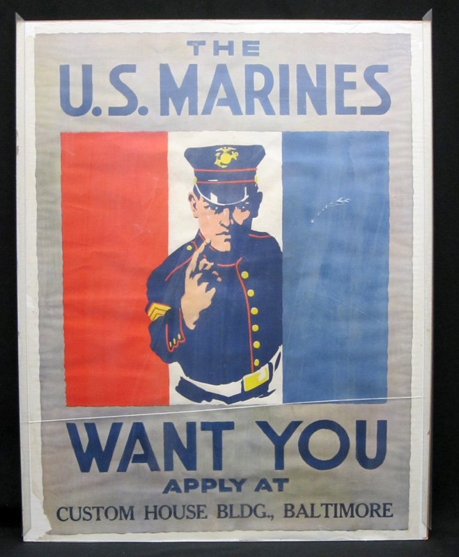 WWI MARINES POSTER (1 of 6)