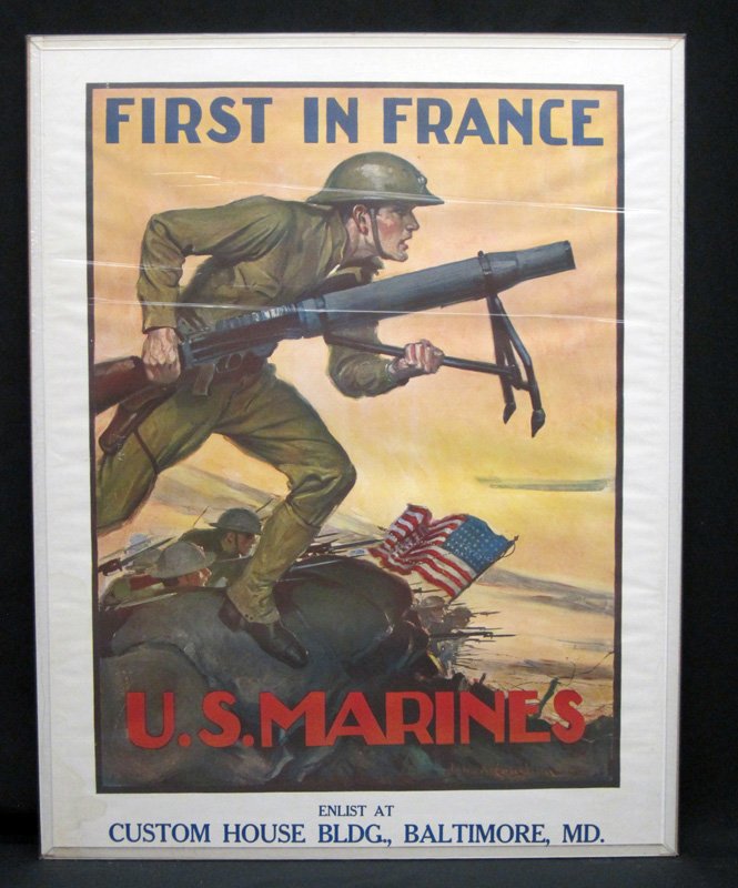 WWI MARINES POSTER (1 of 1)