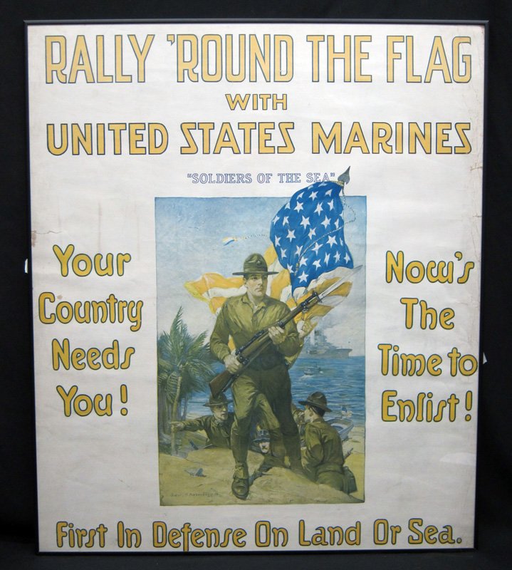 WWI MARINES POSTER (1 of 1)