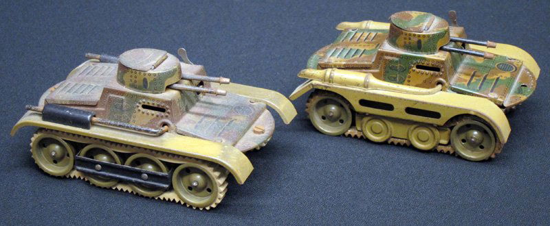GERMAN TOY TANKS (2) (1 of 1)
