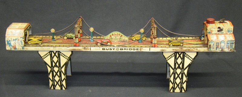 MARX "BUSY BRIDGE" TOY (1 of 1)