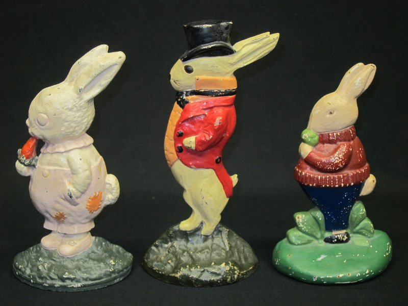 RABBIT DOORSTOPS (3) (1 of 1)