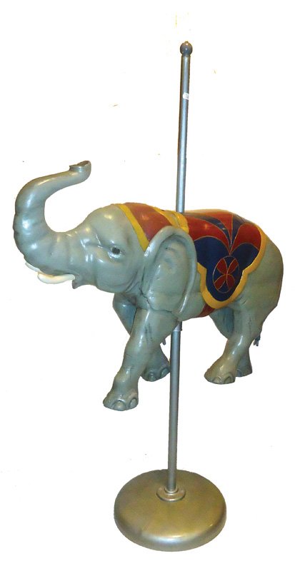 CHILDS CAROUSEL ELEPHANT (1 of 1)