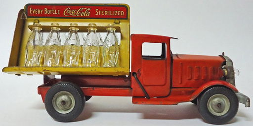 Metal Craft Coca Cola Toy Truck 1933 Metal Craft Coca Cola Toy Truck 1933