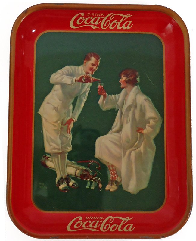 COCA-COLA SERVING TRAY 1926 (1 of 1)