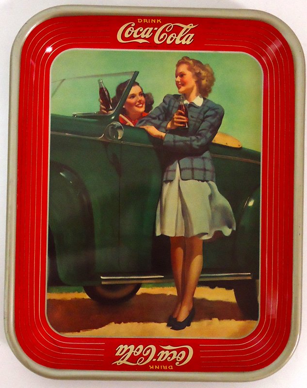 COCA-COLA SERVING TRAY 1942 (1 of 1)