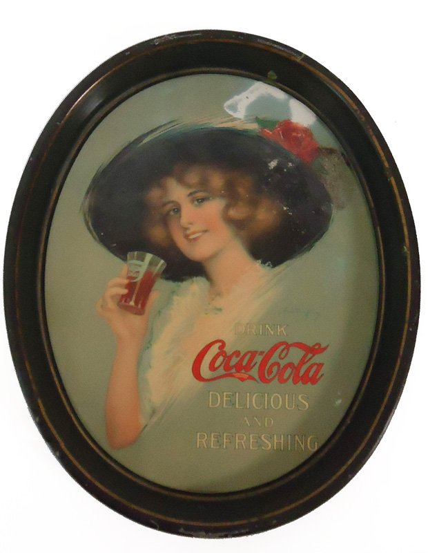 COCA-COLA SERVING TRAY 1913 (1 of 1)
