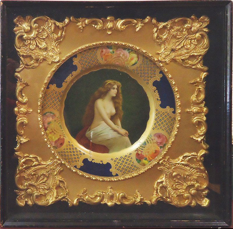 COCA-COLA VIENNA ART PLATE circa 1908 (1 of 1)