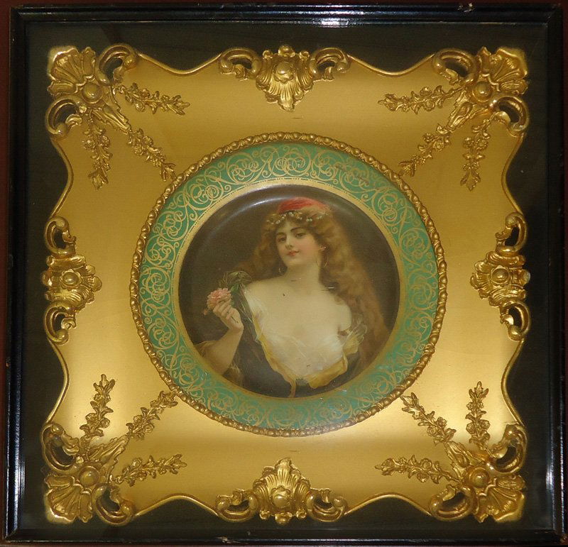 COCA-COLA VIENNA ART PLATE circa 1908-1912 (1 of 1)