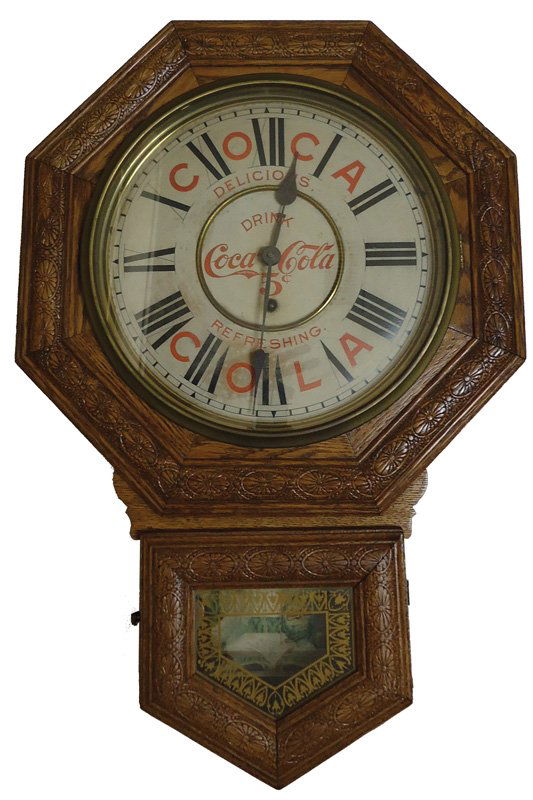 COCA-COLA REGULATOR CLOCK 1901 (1 of 2)