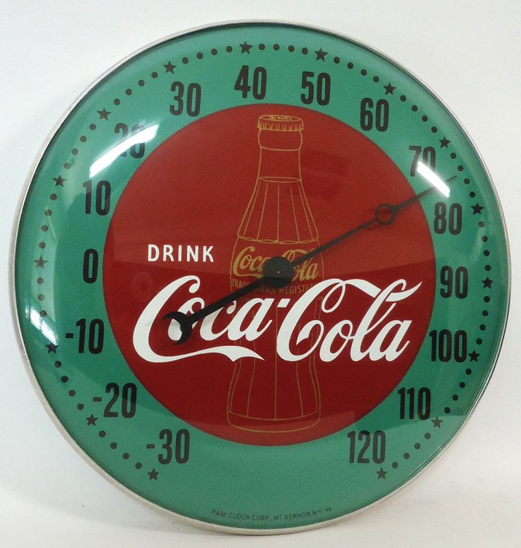 COCA-COLA THERMOMETER 1948 (1 of 1)