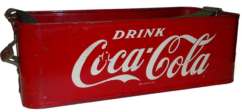 COCA-COLA STADIUM BOTTLE CARRIER 1950'S (1 of 1)