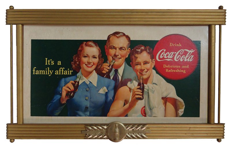 COCA-COLA CARDBOARD 1941 (1 of 1)