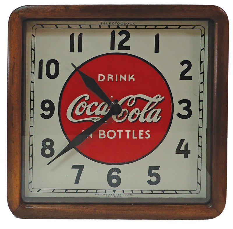 COCA-COLA CLOCK 1939 (1 of 1)