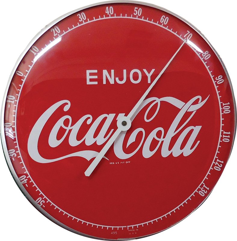 COCA-COLA THERMOMETER 1960'S (1 of 1)