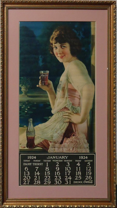 COCA-COLA CALENDAR 1924 (1 of 1)
