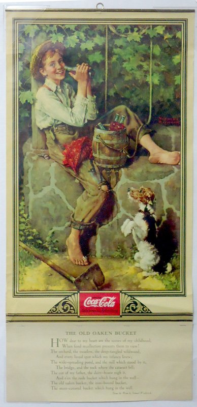 COCA-COLA CALENDAR circa 1932 (1 of 1)