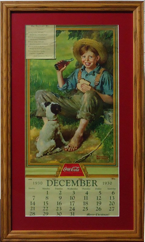 COCA-COLA CALENDAR 1930 (1 of 1)