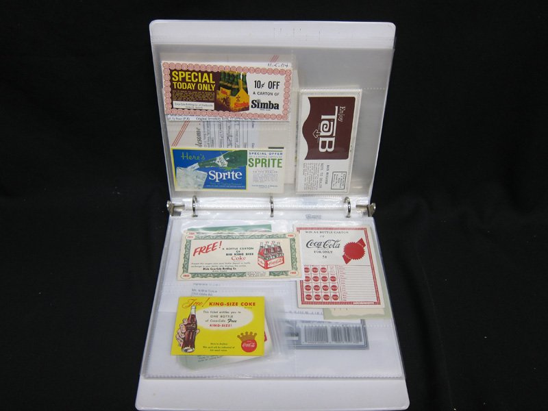 COCA-COLA COMPLIMENTARY COUPONS & TOKENS (1 of 1)